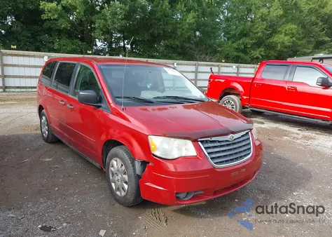 2008 Chrysler Town & Country Lx из США, поврежденный, VIN 2A8HR44H28R139508